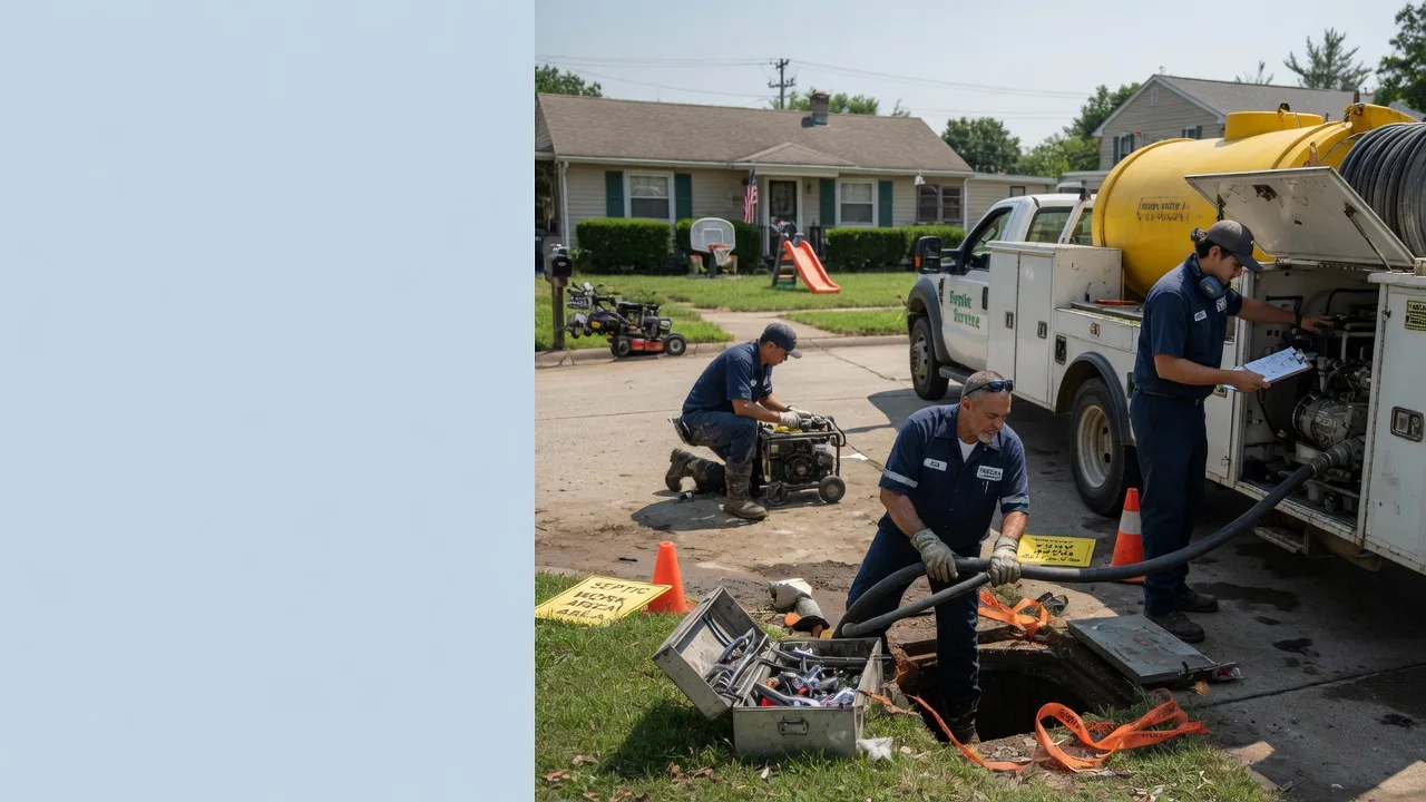 Septic Tank Pumping in Sherman, TX near me